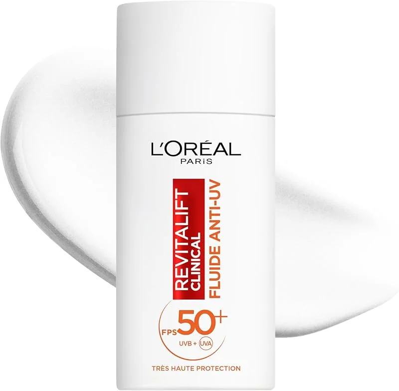 L'Oréal Paris Revitalift Clinical Fluide Anti-UV SPF50+ Vitamine C 50ml — Soin de la peau