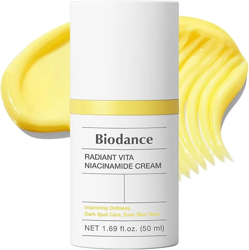 BIODANCE Radiant Vita Niacinamide Cream, Crème Visage Hydratante, Éclat du Teint — Soin de la peau