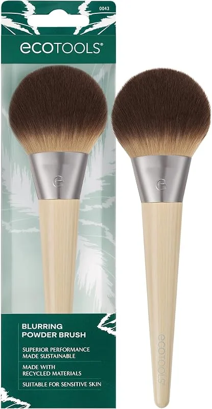EcoTools Blurring Powder Makeup Brush, For Loose & Pressed Powder, Large Makeup Brush — Maquillage