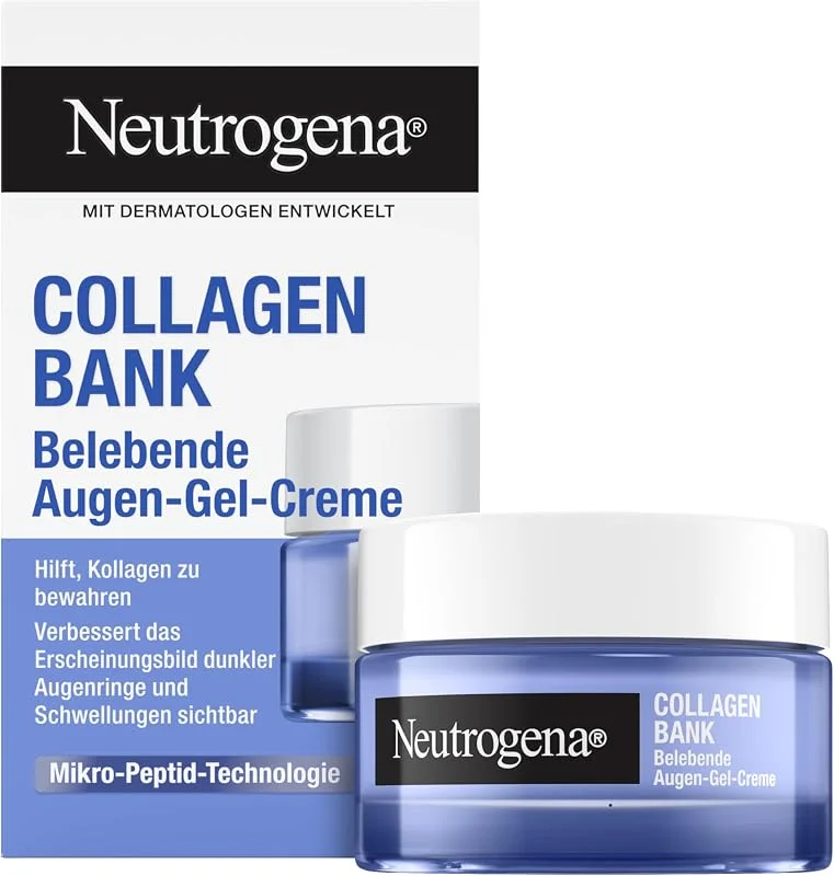 Neutrogena Collagen Bank Gel pour les yeux revigorant, 15 g, soin des yeux sans — Soin de la peau