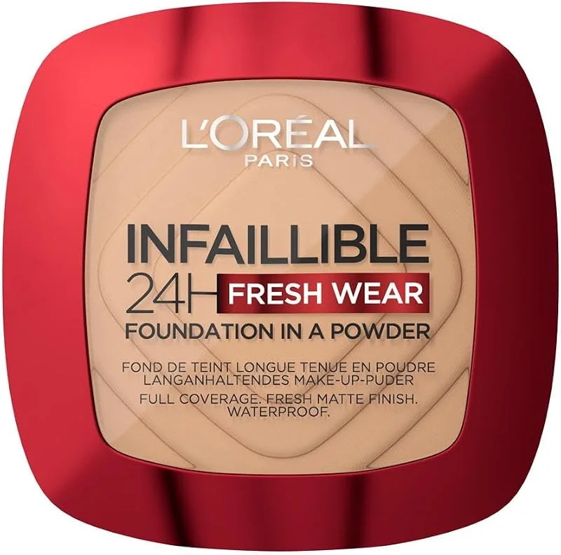 L'Oréal Paris - Fond de Teint Poudre Longue Tenue - Waterproof - Infaillible 24H Fresh — Maquillage