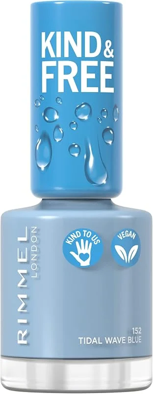 Rimmel - Vernis à ongles Kind & Free - 152 Tidal Wave Blue — Maquillage