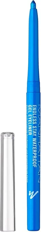 Manhattan Endless Stay Waterproof Gel Eyeliner - Eyeliner en gel bleu clair avec (6 g) — Maquillage