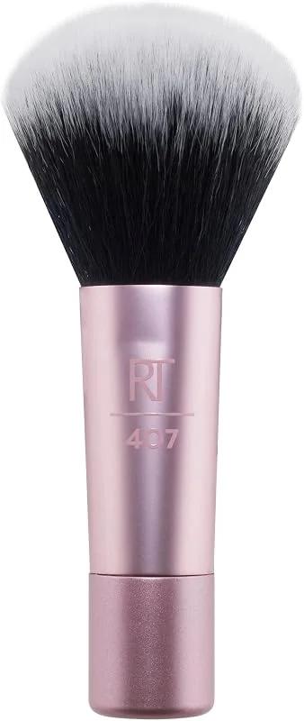 Real Techniques Mini pinceau de maquillage multitâche, pour fard à joues, poudre bronzante et