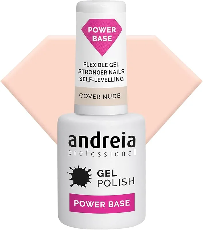 Andreia Professional Vernis à Ongles Nude Power Base - Base Haute Viscosité pour les — Maquillage