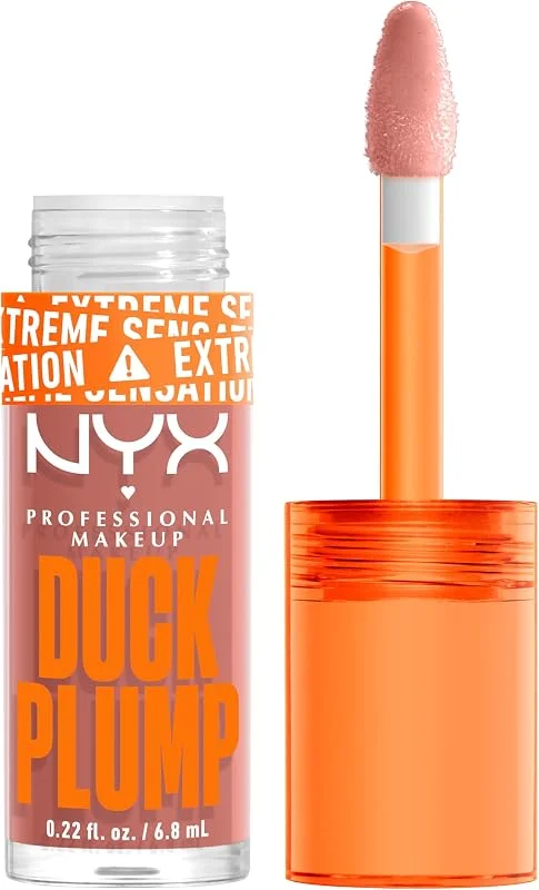 NYX Professional Makeup Duck Plump Laque Lèvres Repulpante Banging Bare — Maquillage