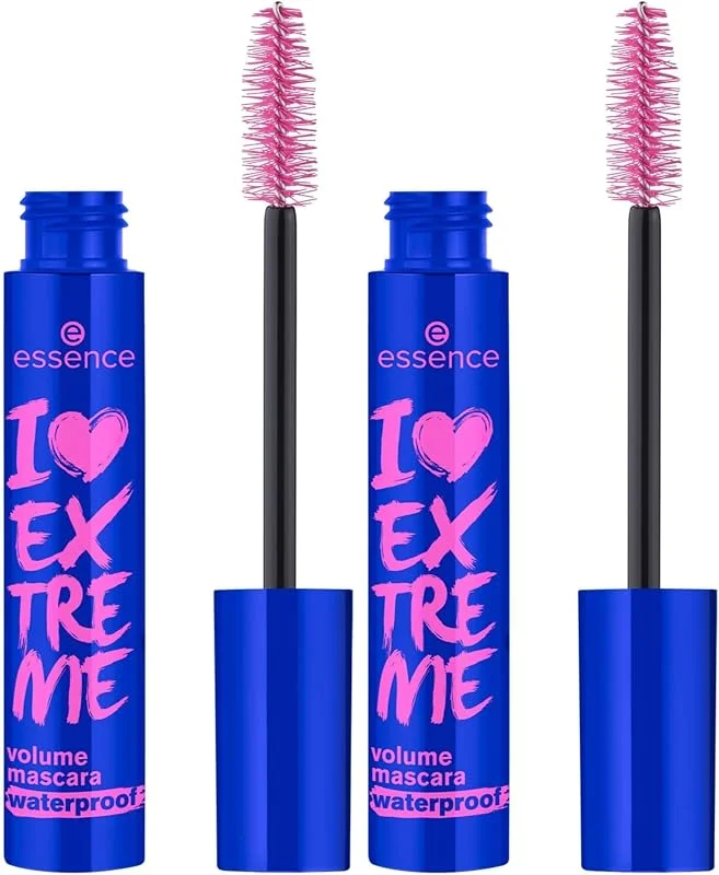 Essence - Mascara Volume I Love Extreme Waterproof (Lot de 2) — Maquillage