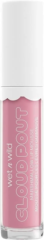 wet n wild, Mousse à Lèvres Cloud Pout Marshmallow, Rouge à Lèvres Liquide Mat, Formule — Maquillage