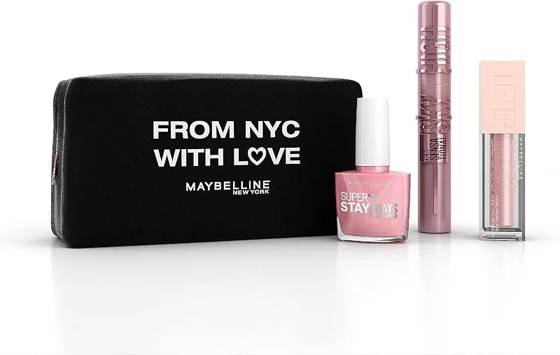 Maybelline New York Trousse Sky High Look Mascara Gloss Vernis 3 Produits — Maquillage