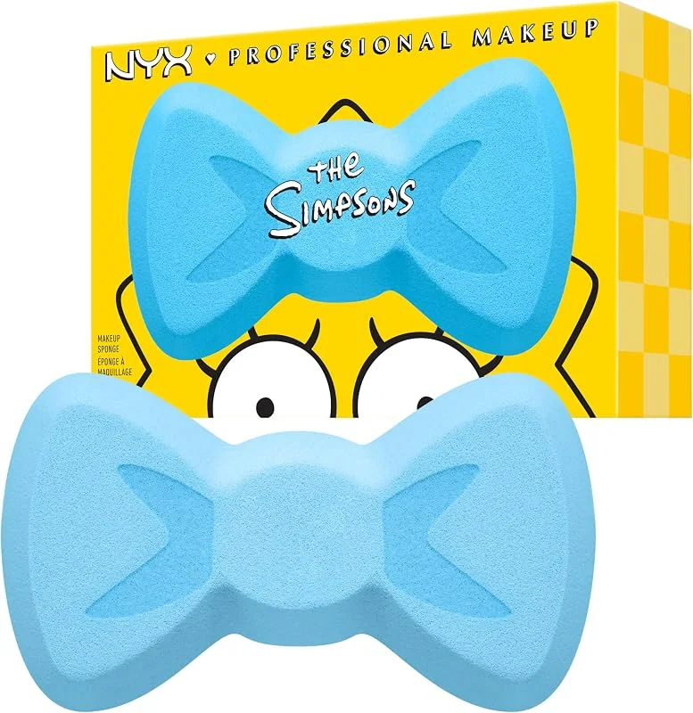 NYX Professional Makeup Éponge Maquillage Maggie Simpsons Nœud Bleu