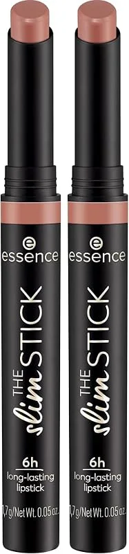Essence - Rouge à Lèvres Longue Tenue The Slim Stick - 102 Over The Nude (Lot de 2) — Maquillage