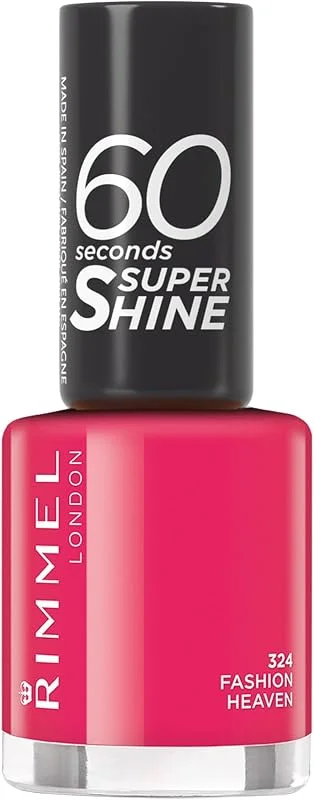Vernis à ongles 60 secondes Super Shine. 324 Fashion Heaven — Maquillage