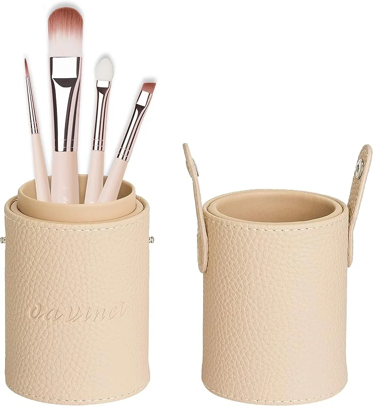 da Vinci, boîte à pinceaux couleur crème, étui de voyage pour pinceaux et maquillage, 2
