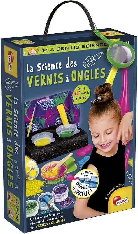 Lisciani - I'm a Genius - La Science des Vernis à Ongles - Dès 7 Ans — Maquillage