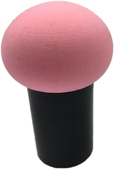 Éponge de maquillage en forme de champignon – Poignée design, sans latex, mélangeur de beauté haute