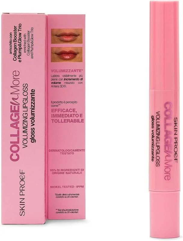 COLLAGEN MORE, GLOSS VOLUMISANT LÈVRES, EFFET VOLUME LIPS IMMEDIÉ — Maquillage