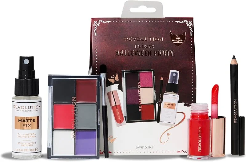 Revolution Beauty, Mini Set de Fête d'Halloween Truly Sinful, Maquillage pour Halloween, Eye-liner
