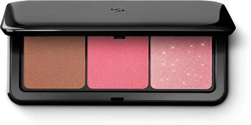 KIKO Milano Multi Finish Trio Blush & Bronzer Palette - Teinte 03 Pink — Maquillage