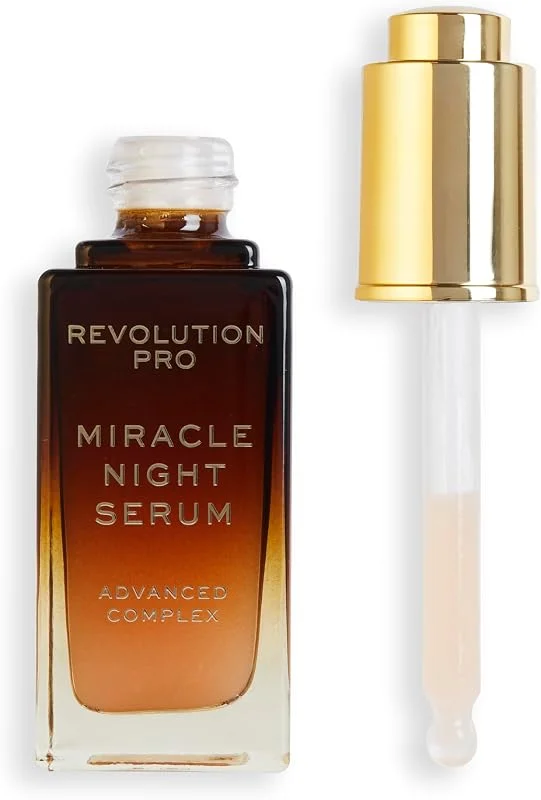 Revolution Pro, Sérum Miracle Night Rescue Advanced Complex, Sérum Visage Nuit — Soin de la peau