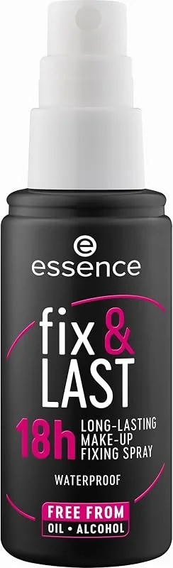 essence fix & LAST 18h LONG-LASTING MAKE-UP FIXING SPRAY, 50 ml — Maquillage