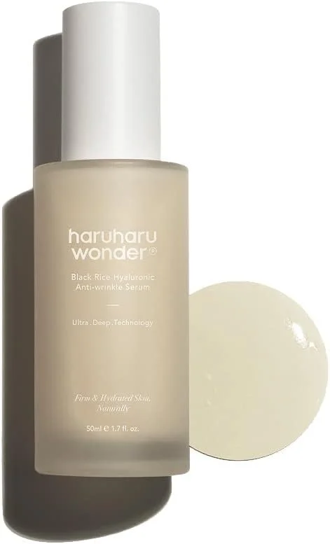 Haruharu Wonder, Black Rice Hyaluronic Sérum anti-rides 1, 6 fl. onces, 50 ml — Soin de la peau