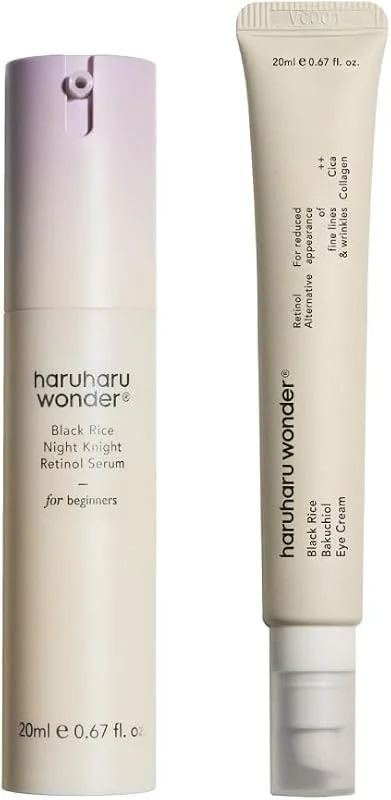 haruharu wonder Adieu aux ridules Coffret Duo avec crème contour des yeux au — Soin de la peau