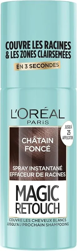 L’Oréal Paris Magic Retouch Retouche Racines Instantané, Châtain Foncé — Cheveux