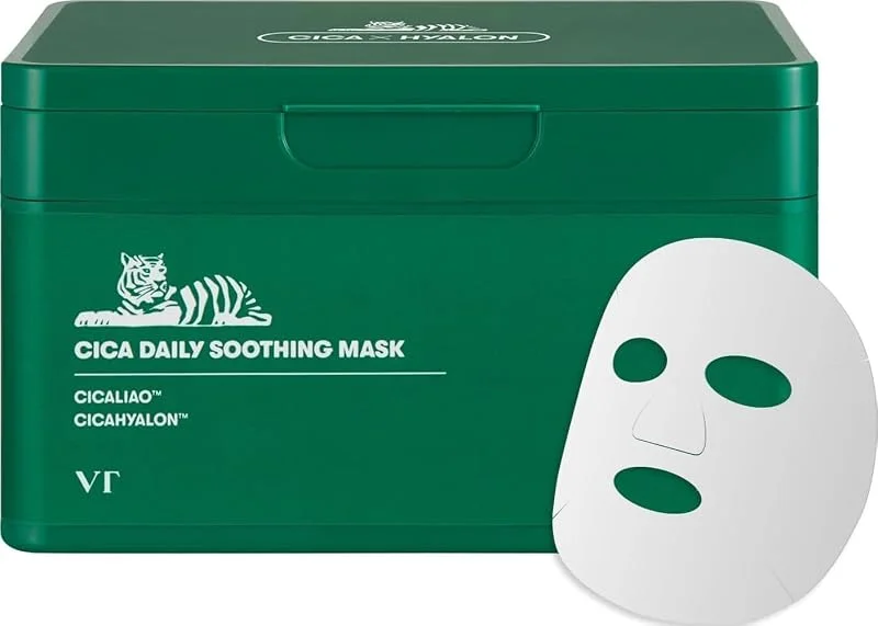 VT COSMETICS CICA Daily Soothing Mask 30 Pcs (350 g) — Soin de la peau