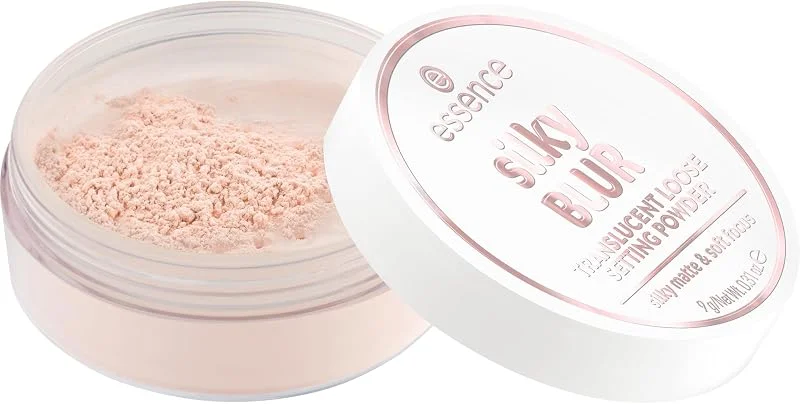 essence silky BLUR TRANSLUCENT LOOSE SETTING POWDER 10 Nuance Pêche 9 g — Maquillage
