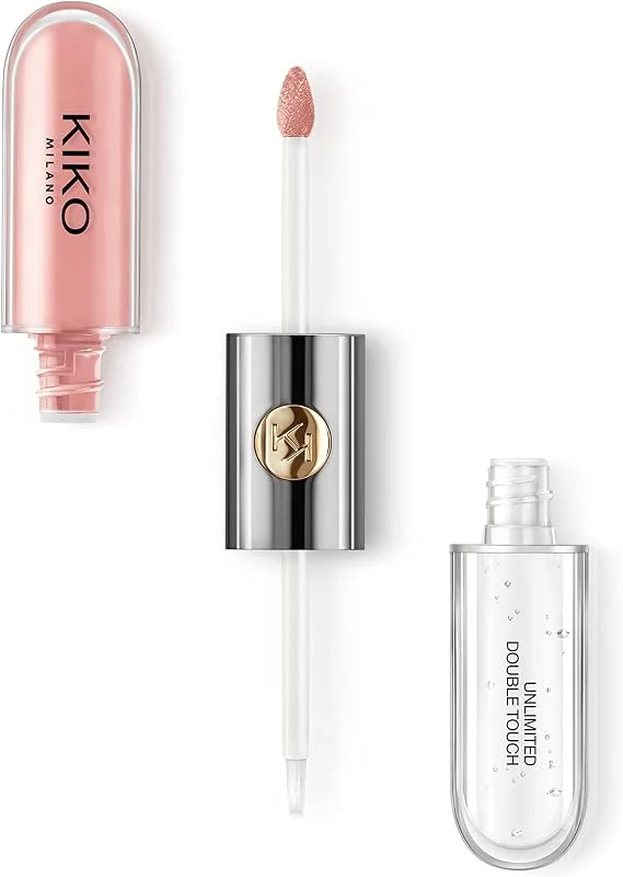 KIKO Milano Unlimited Double Touch 101, Rouge À Lèvres Liquide En 2 Étapes, Fini — Maquillage