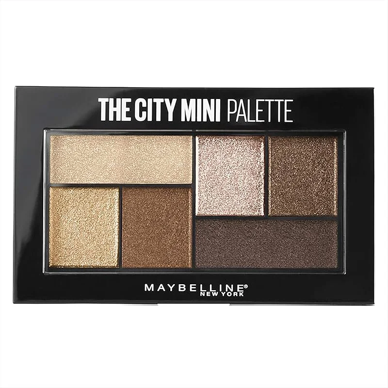 Maybelline New York The City Mini Palette 6 Fards Paupières 400 Bronzes — Maquillage