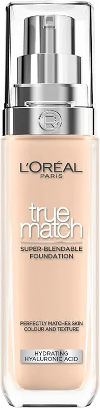 Fond de teint liquide L'Oréal Paris True Match, soin de la peau infusé à l'acide — Maquillage