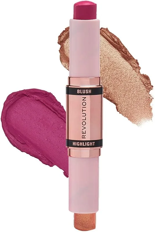 Makeup Revolution, Bâton Fard à Joues et Illuminateur, Golden Shine, Fard à Joues et — Maquillage