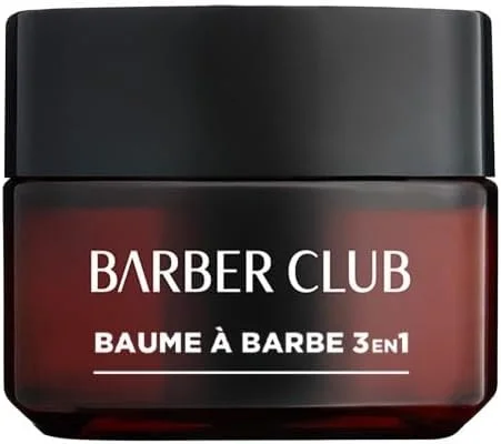L'Oréal Men Expert BarberClub Crème Barbe Visage Bois de Cèdre 50ml — Soin de la peau