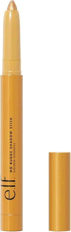 e.l.f. Cosmetics No Budge Ombre à paupières, anti-taches, finition métallisée, longue — Maquillage