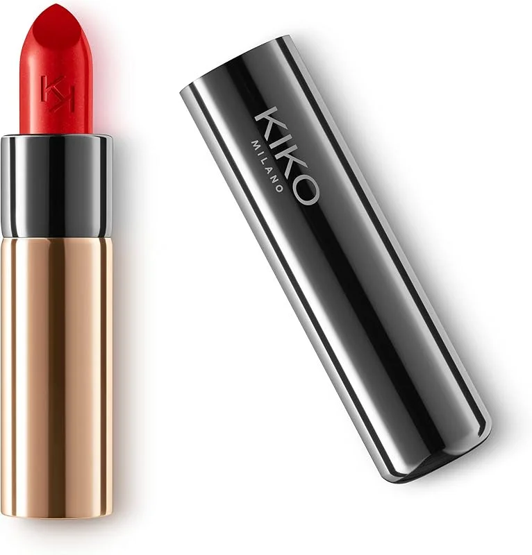 KIKO Milano Gossamer Emotion Creamy Lipstick - Teinte 114 Litchi — Maquillage