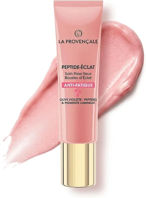 La Provençale Peptide-Éclat Soin Yeux Anti-Fatigue Olive Violette 15ml — Soin de la peau