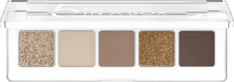 Catrice - Mini Palette Fards à Paupières 5 In A Box - 10 Golden Nude Look — Maquillage