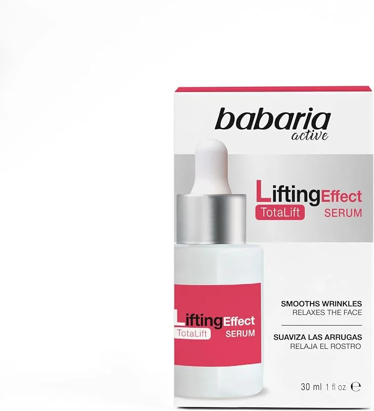 Babaria Sérum Visage Effet Lifting, Anti-rides Tripeptides, 30ml — Soin de la peau