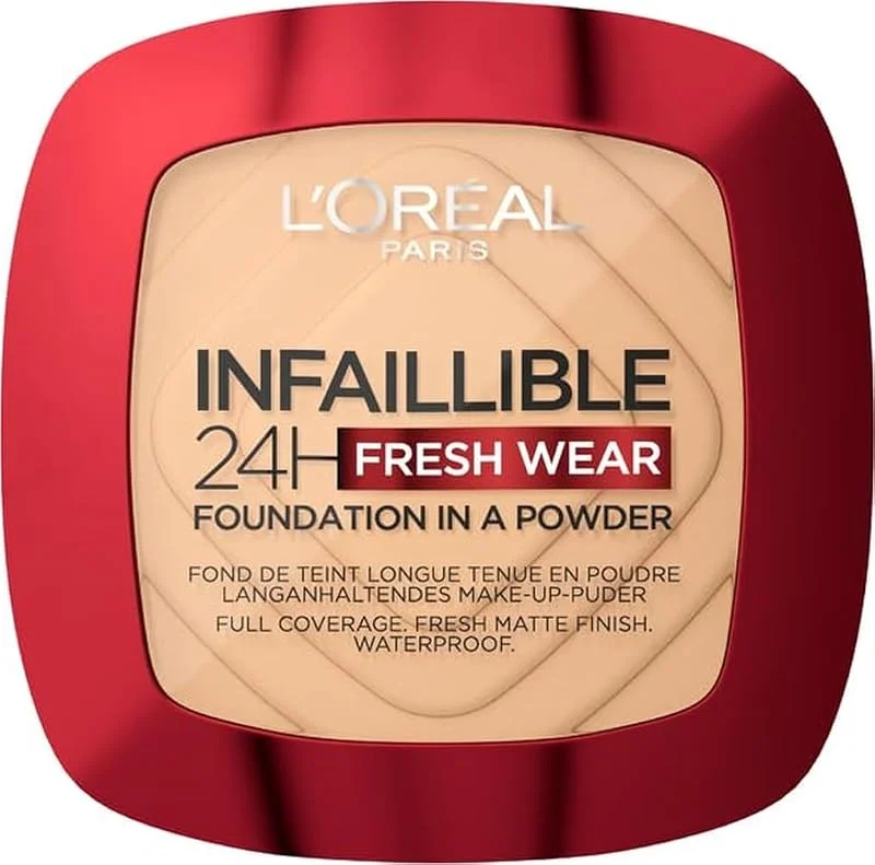 L'Oréal Paris Infaillible 24H Fresh Wear Fond de Teint Poudre Beige Doré 9g — Maquillage