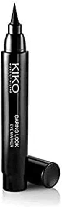 KIKO Milano Daring Look Eye Marker, Feutre Eye-Liner Noir Intense — Maquillage