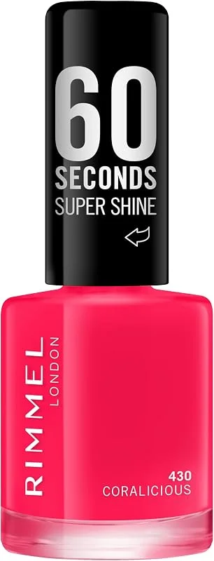 Rimmel - Vernis à Ongles 60 Seconds Super Shine - Ultra Brillance et Longue Tenue (8ml) — Maquillage