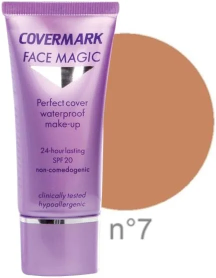 Covermark Fond de Teint Face Magic Brun Rouille N°7 1 Unité — Maquillage