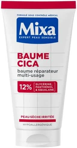MIXA Baume Cica Réparateur Multi-Usage Peaux Sèches Irritées 50ml — Soin de la peau