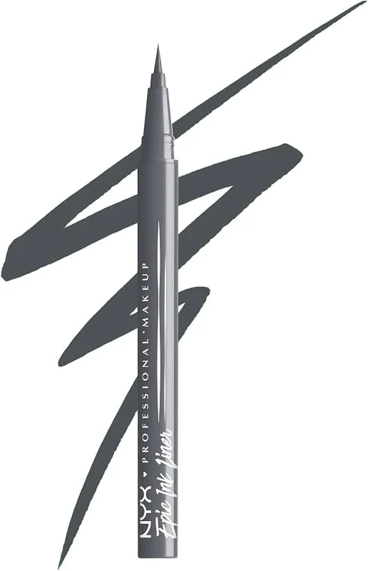 Nyx Professional Makeup, Epic Ink Liner Matte, Teintes : Stone Washed (gris mat) — Maquillage