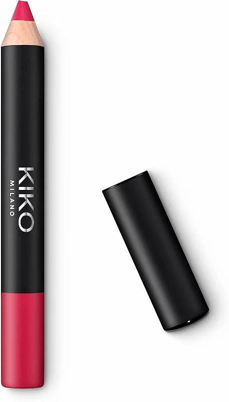KIKO Milano Smart Fusion Matte Lip Crayon - Teinte 04 Intense Magenta — Maquillage