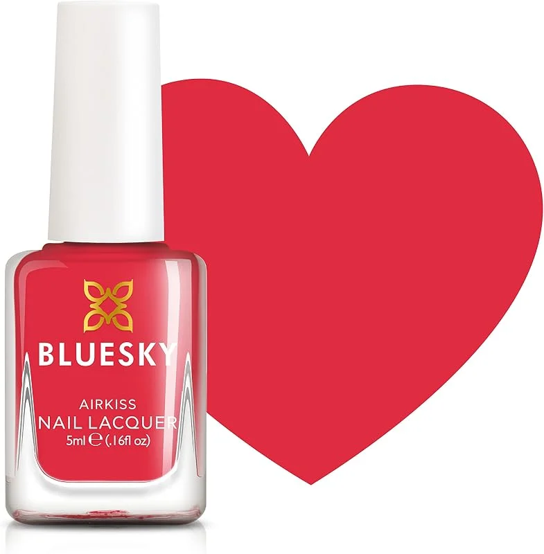 Bluesky Vernis à Ongles Enfant – BANG, Rouge. Peel-Off Facile à Décoller, Non Toxique — Maquillage