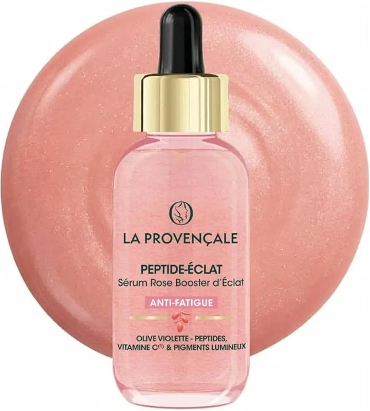 La Provençale Peptide-Éclat Sérum Rose Anti-Fatigue 30ml — Soin de la peau