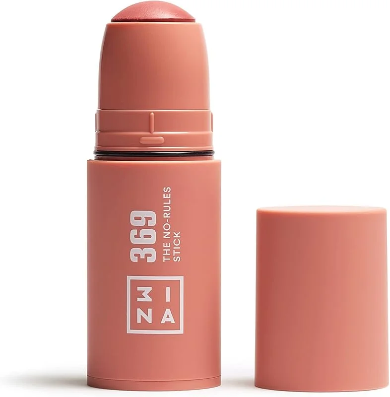 3INA - The No - Rules Stick 369 - Marron Rose - Stick Multi-Usages 3 en 1 — Maquillage