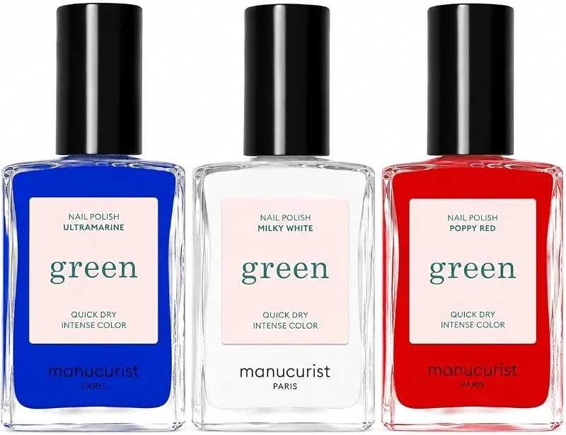 Manucurist Green Coffret Bleu Blanc Rouge – Édition Limitée 14 Juillet- Vernis à Ongles — Maquillage